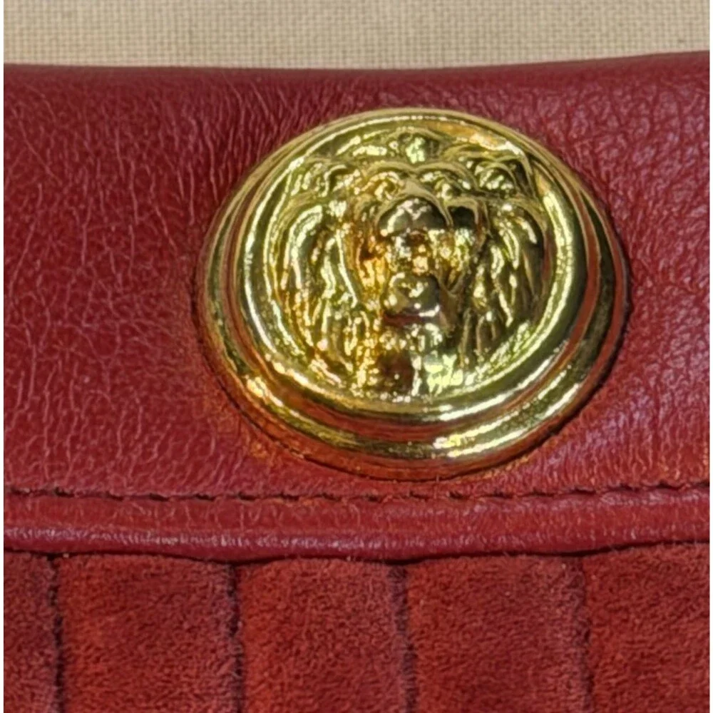 ✨👜 Vintage Anne Klein Gold Calderon Clutch Shoulder Bag 💛